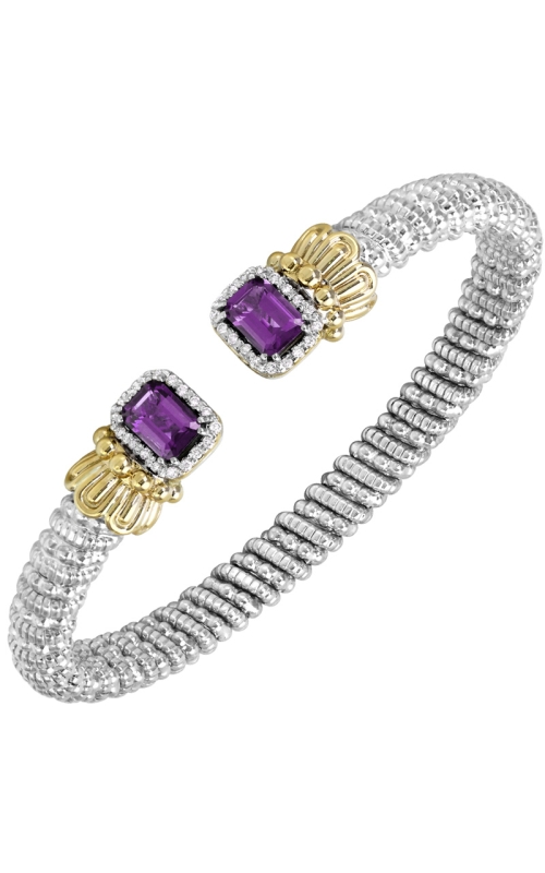 14K Yellow Gold Bangle and Gemstone Bracelet 001-855-00413
