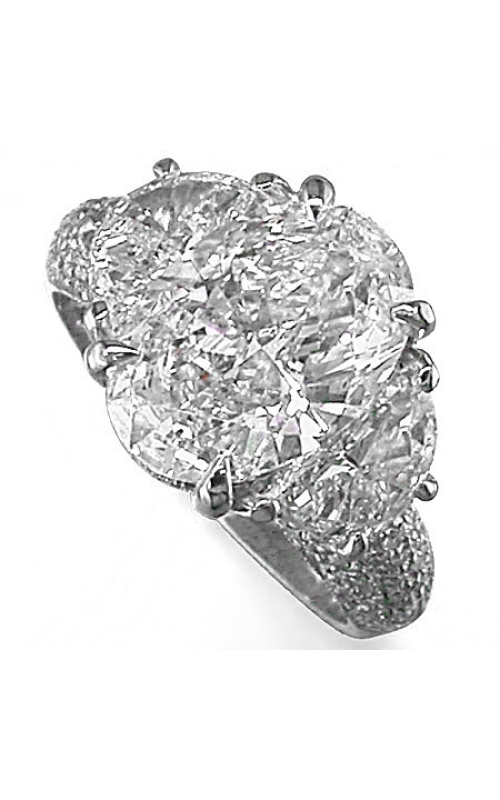 Platinum Prong Ring 001-130-00437