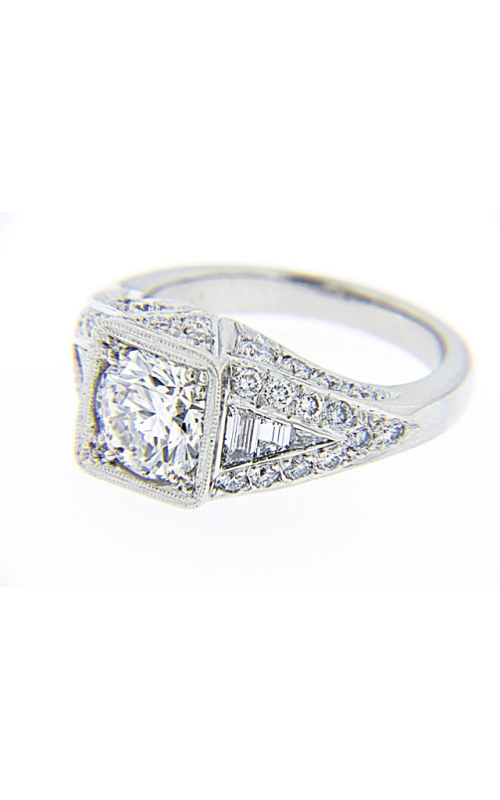 Platinum Prong Ring 001-130-00013