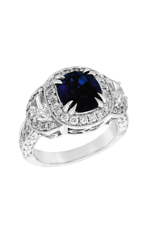 18K White Gold Gemstone Ring 001-200-00860