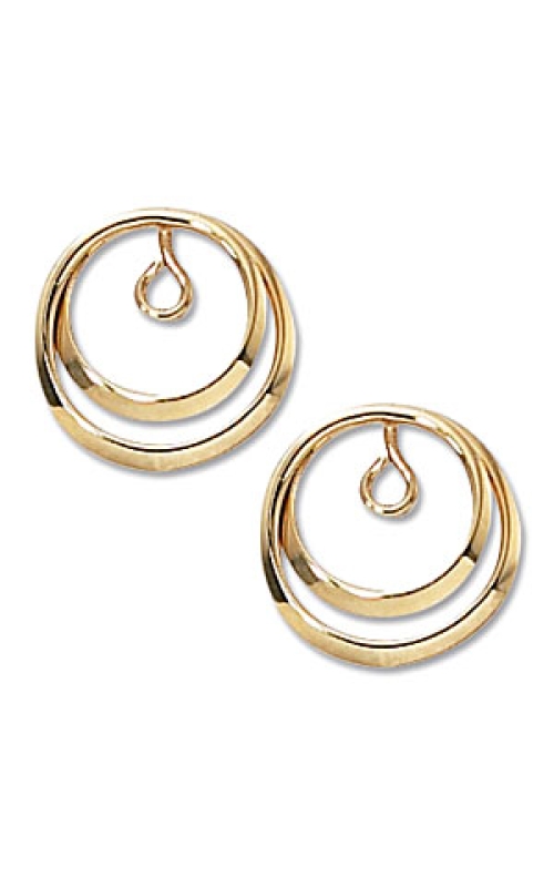 14K Yellow Gold Jacket Earring 001-427-00211