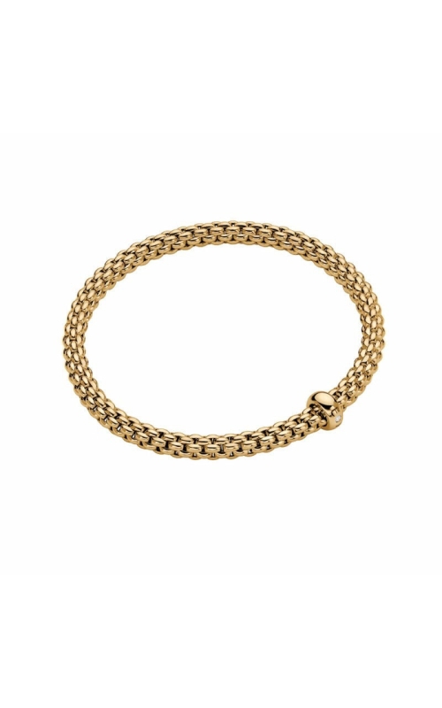18K Yellow Gold Diamond Bracelet 001-802-00070