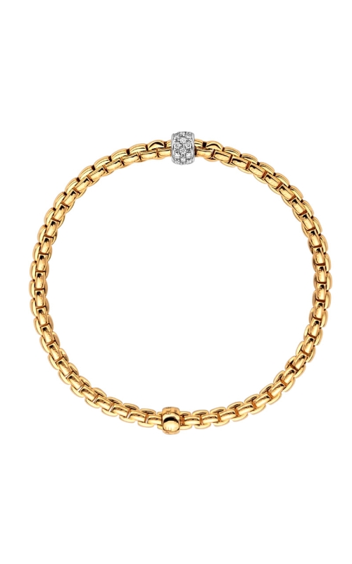 18K Yellow Gold Diamond Bracelet 001-802-00080