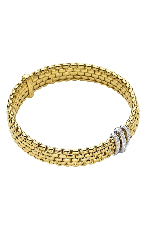 18K Yellow Gold Diamond Bracelet 001-802-00050