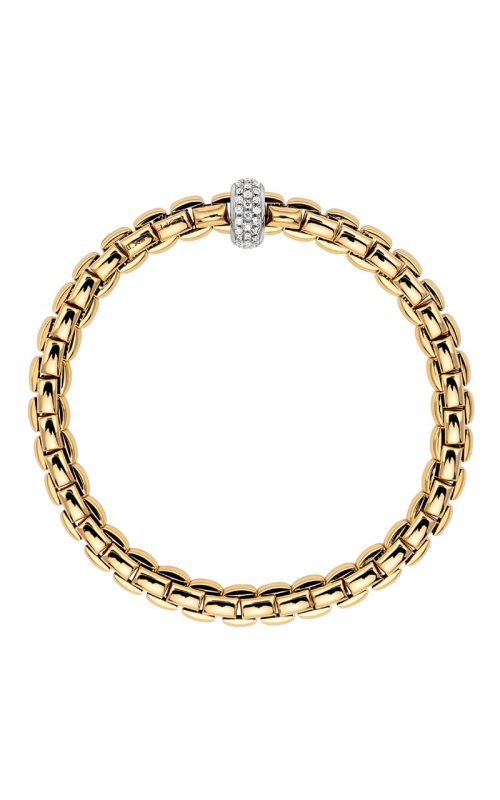 18K Yellow Gold Diamond Bracelet 001-802-00058