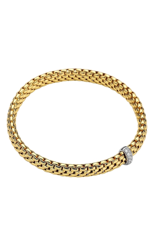 18K Yellow Gold Diamond Bracelet 001-802-00029