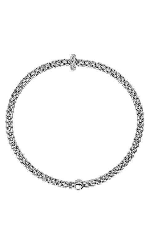 18K White Gold Diamond Bracelet 001-802-00046