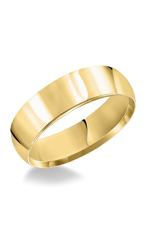 14K Yellow Gold Traditional Wedding Band 001-400-00091