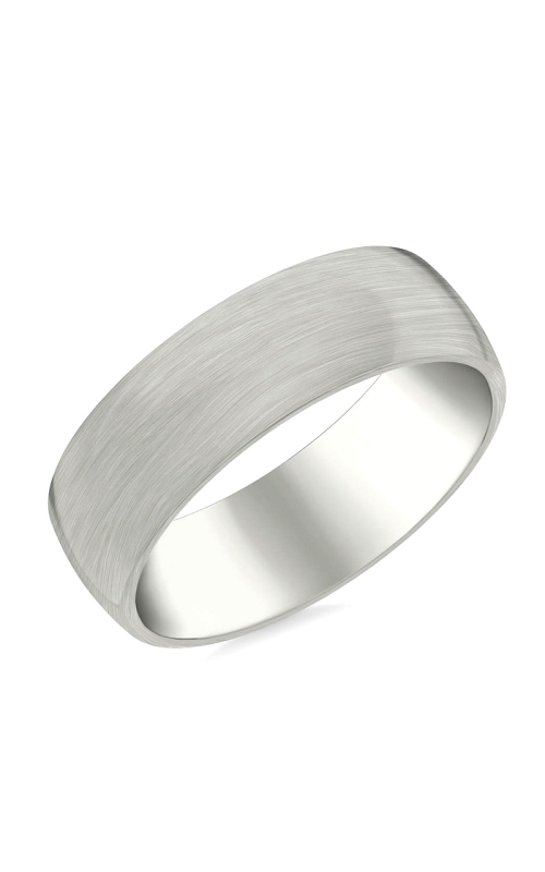 14K White Gold Traditional Wedding Band 001-405-00407