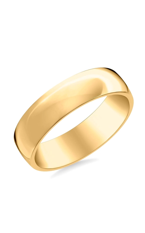 14K Yellow Gold Traditional Wedding Band 001-405-00406