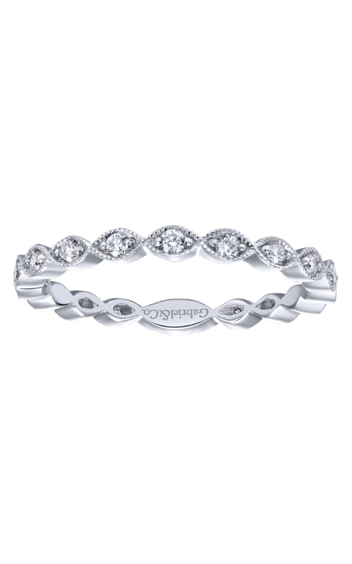 14K White Gold Stackable Ring 001-285-00084