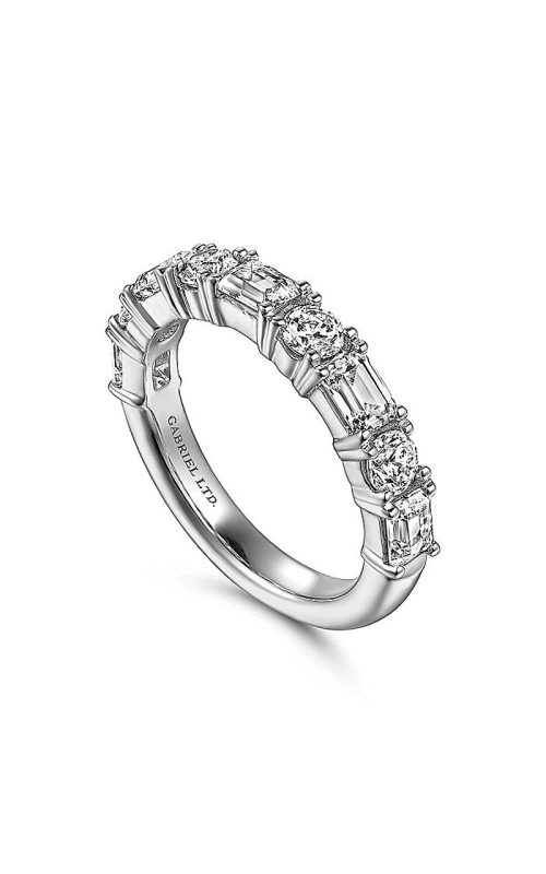 18K White Gold Gypsy Set Wedding Band 001-110-00257