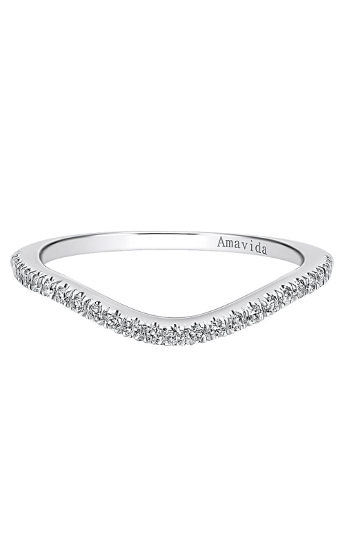 18K White Gold Prong Wedding Band 001-110-00134