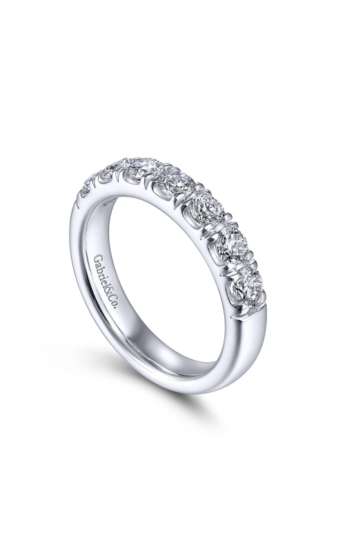 14K White Gold Half Anniversary Wedding Band 001-120-00224