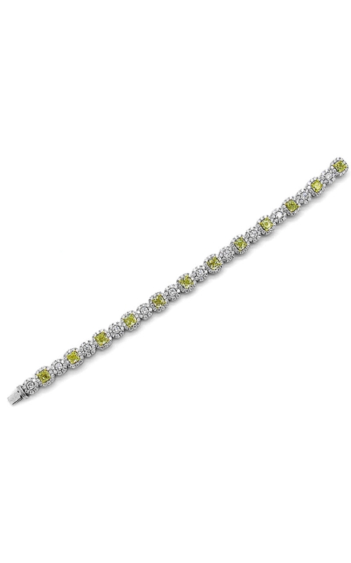 18K Yellow Gold and 18K White Gold Diamond Bracelet 001-170-00432