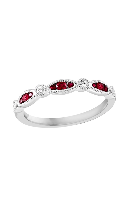 18K White Gold Stackable Ring 001-285-00069