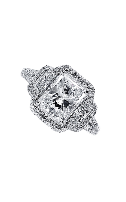 Platinum Halo Ring 001-130-00016