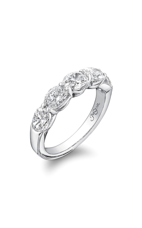 Platinum Prong Wedding Band 001-110-00226
