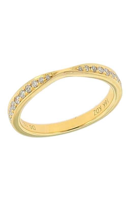 18K Yellow Gold Prong Wedding Band 001-110-00304