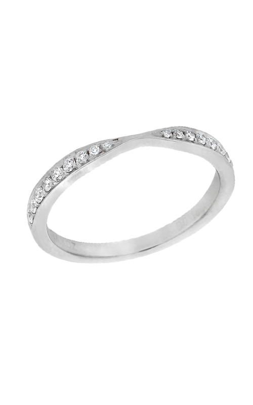 18K White Gold Prong Wedding Band 001-110-00211