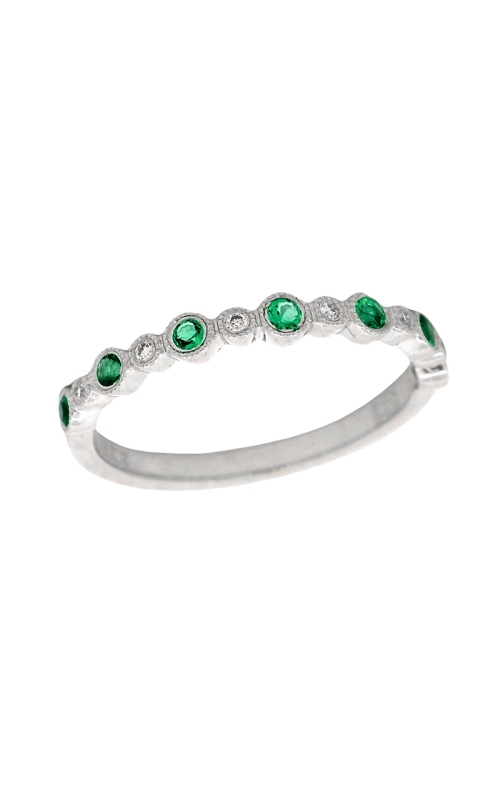 18K White Gold Stackable Ring 001-285-00095