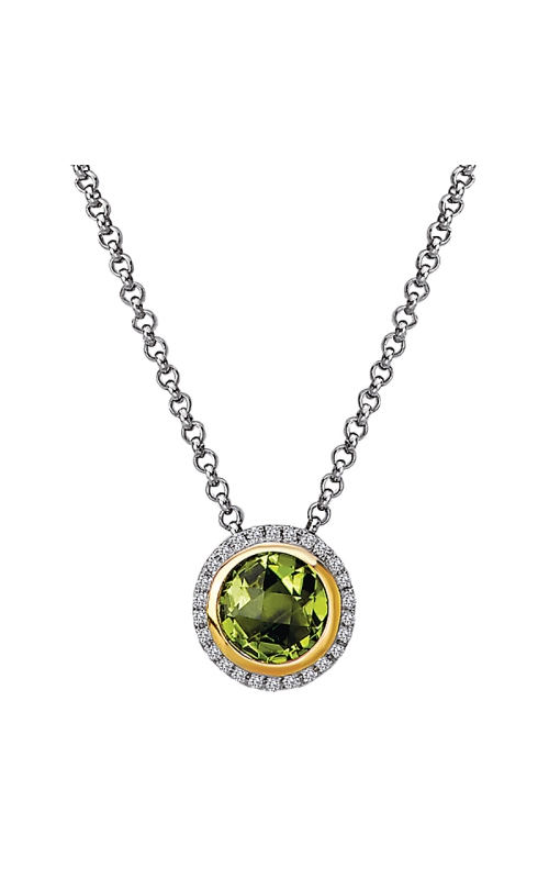 Sterling Silver (925) Gemstone Necklace 001-600-00059