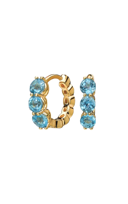 14K Yellow Gold Hoop Earring 001-210-00586