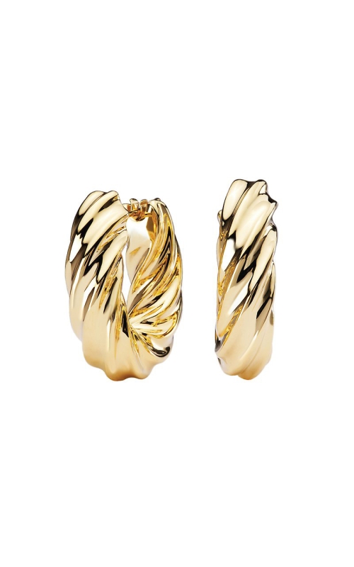14K Yellow Gold Hoop Earring 001-425-01567