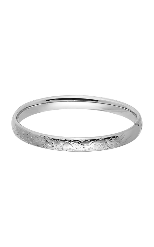 Sterling Silver (925) Bangle Bracelet 001-610-01019