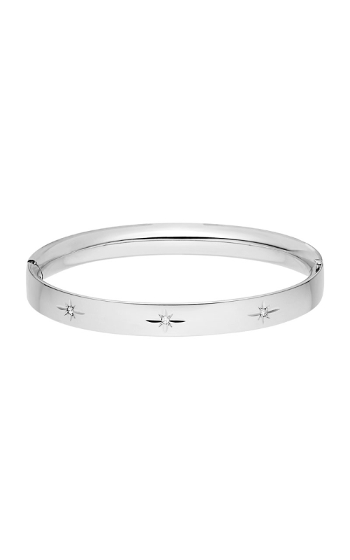 Sterling Silver (925) Bangle Bracelet 001-610-01023