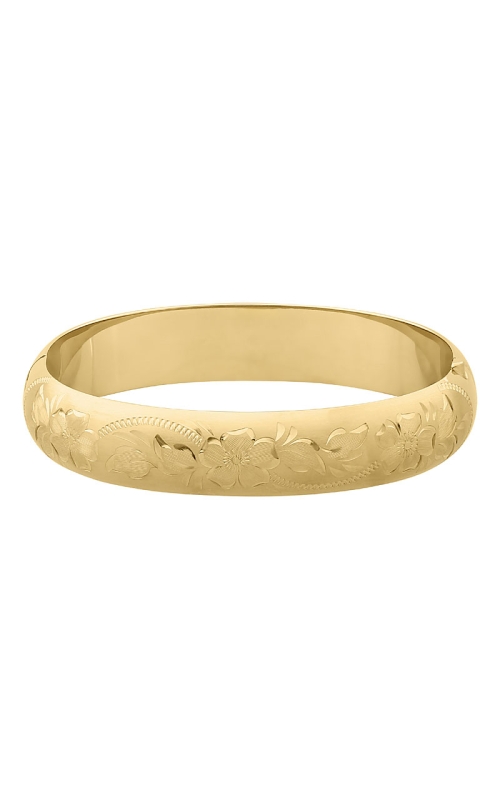 14K Yellow Gold Bangle Bracelet 001-440-00697