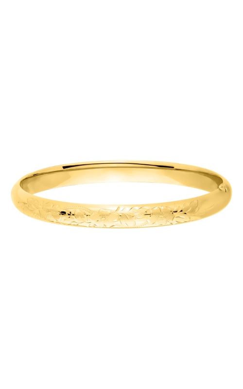 14K Yellow Gold Bangle Bracelet 001-440-00699