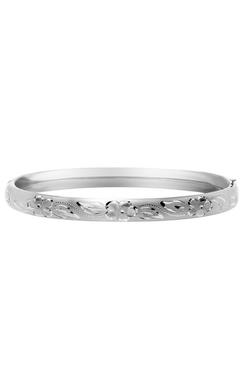 Sterling Silver (925) Bangle Bracelet 001-610-01038