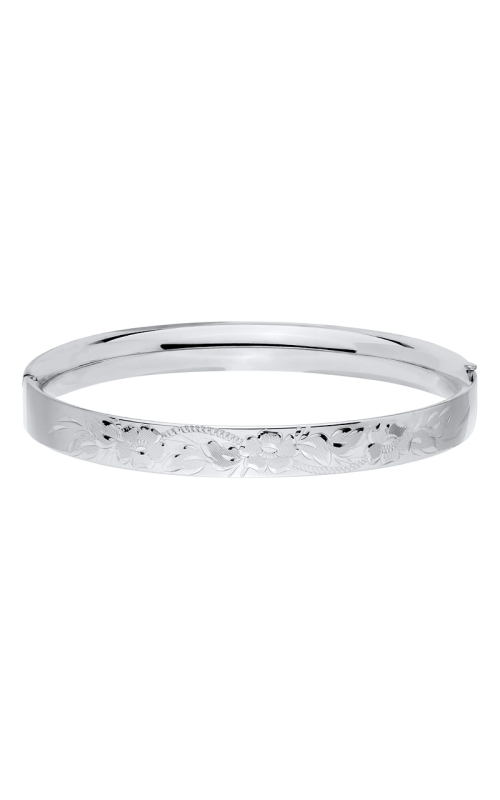 Sterling Silver (925) Bangle Bracelet 001-610-01040