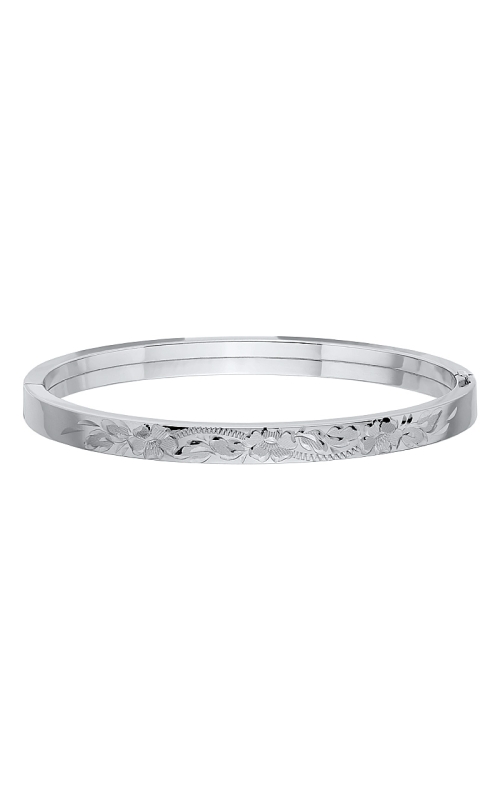 Sterling Silver (925) Bangle Bracelet 001-610-01061