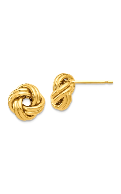 14K Yellow Gold Stud Earring 001-425-01687