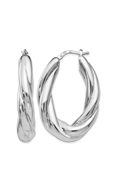 Sterling Silver (925) Hoop Earring 001-645-00419