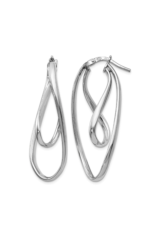 Sterling Silver (925) Hoop Earring 001-645-00424
