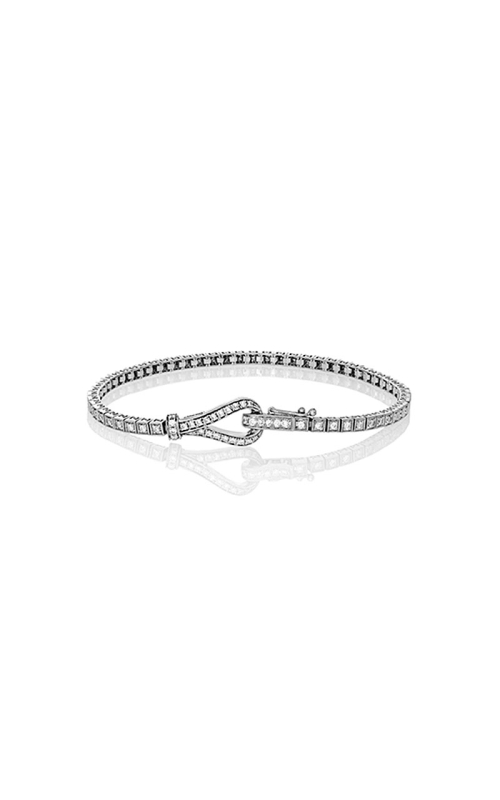 18K White Gold Chain and Diamond Bracelet 001-170-00433