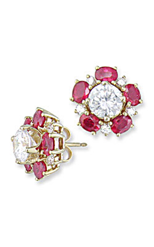 18K Yellow Gold Jacket Earring 001-215-00007
