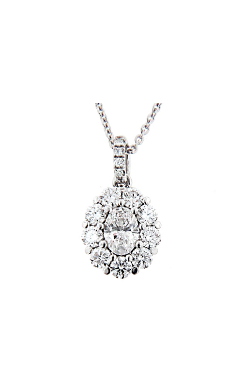 18K White Gold Diamond Necklace 001-165-00044