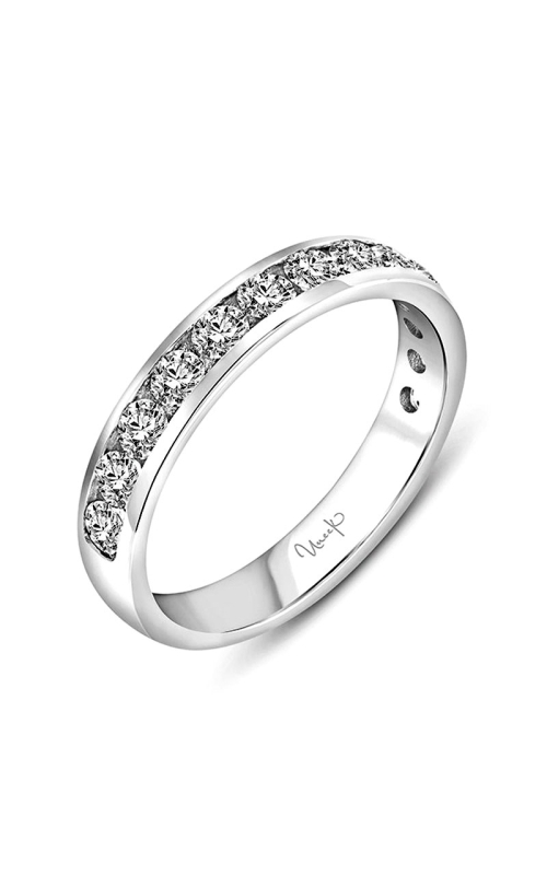 14K White Gold Channel Set Wedding Band 001-110-00263