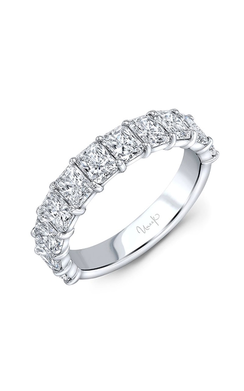 18K White Gold Prong Wedding Band 001-110-00242