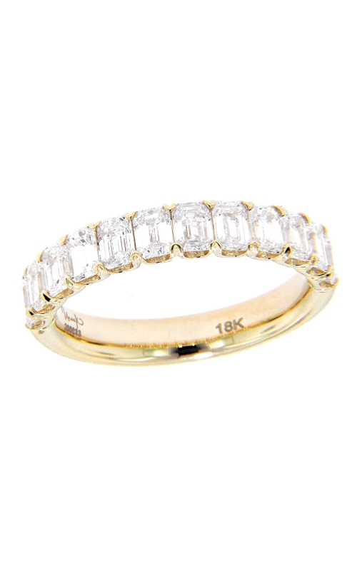 18K Yellow Gold Half Anniversary Wedding Band 001-120-00217